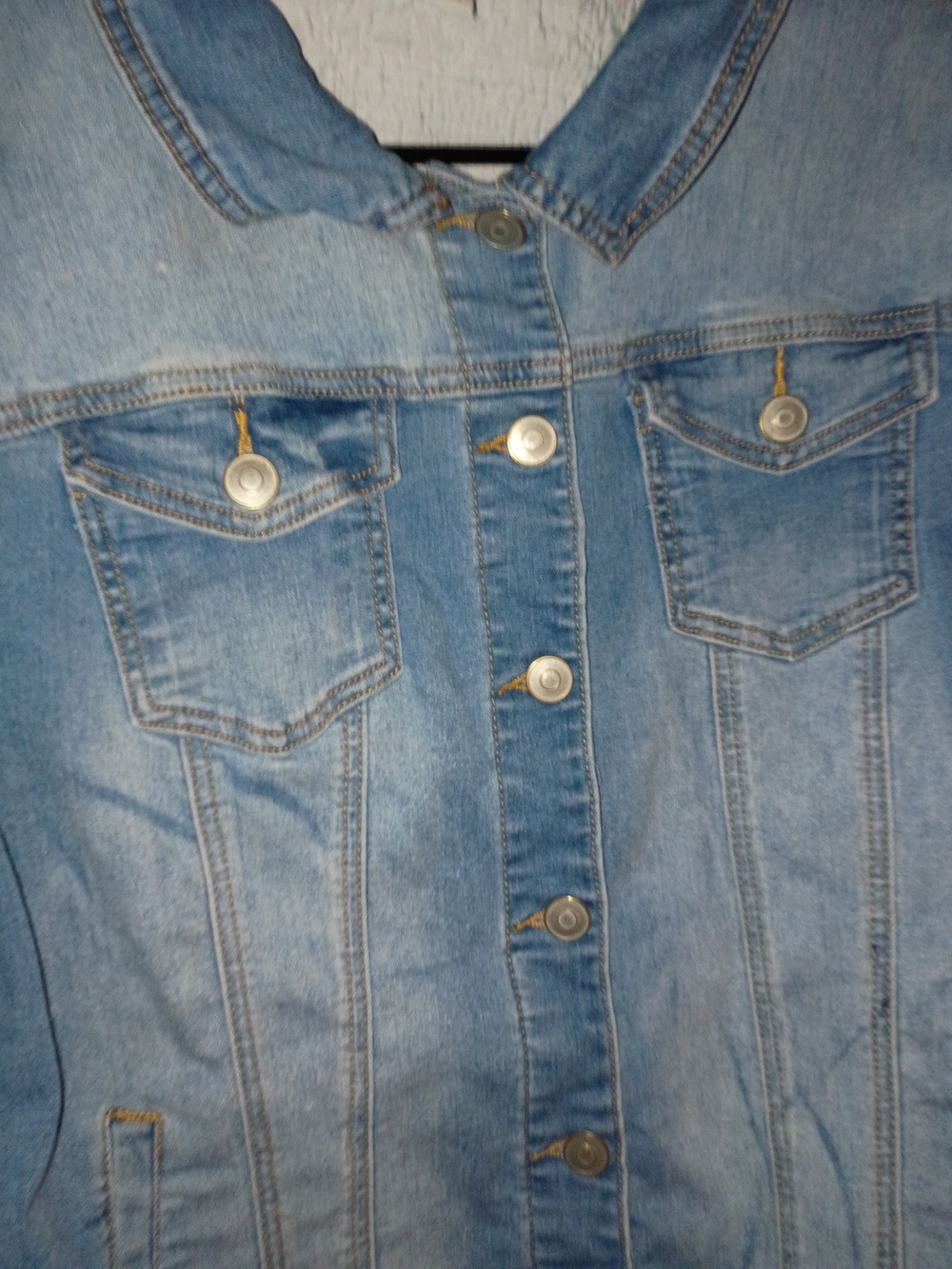 Cato Vintage Southwest Embroidered XL Jean Jacket - Picture 3 of 5